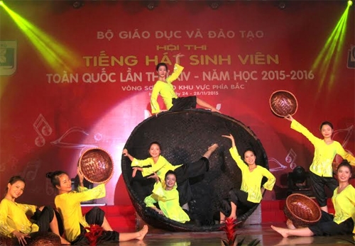 Bế mạc hội thi Tiếng hát sinh viên toàn quốc khu vực miền Bắc