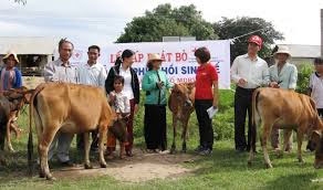 Chủ tịch nước trao thư khen tặng 18 tổ chức, cá nhân tích cực thực hiện “Ngân hàng bò” 