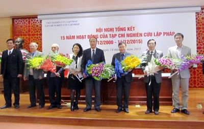 Tạp chí Nghiên cứu Lập pháp tổng kết 15 năm hoạt động