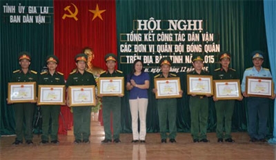 Tỉnh ủy Gia Lai tổng kết công tác dân vận 