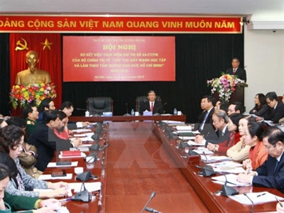 Hội nghị toàn quốc sơ kết thực hiện Chỉ thị 03 của Bộ Chính trị