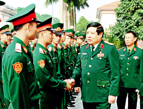 Một số hoạt động của lãnh đạo Quân ủy Trung ương Bộ Quốc phòng năm 2014