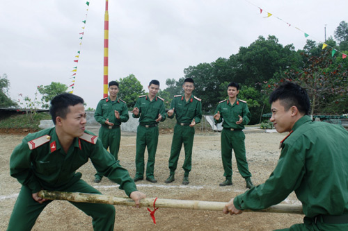 Đón Xuân ở Binh đoàn Quyết Thắng