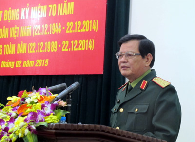Tổng kết hoạt động kỷ niệm 70 năm ngày thành lập Quân đội