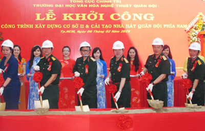 Đại học Văn hóa Nghệ thuật Quân đội khởi công xây dựng cơ sở 2