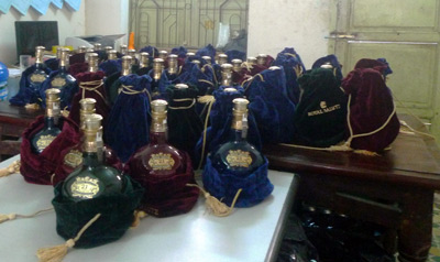 Quảng Trị: Bắt vụ vận chuyển trái phép rượu ngoại 