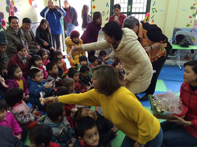 Tết an vui thắm tình hữu nghị