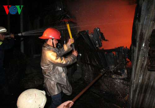 Thành phố Hồ Chí Minh: Vụ cháy tại Công ty Minh Thành đã được khống chế 