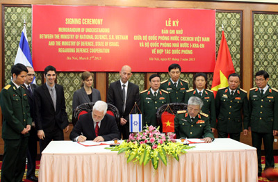 Đưa hợp tác quốc phòng song phương Việt Nam - Israel đi vào chiều sâu