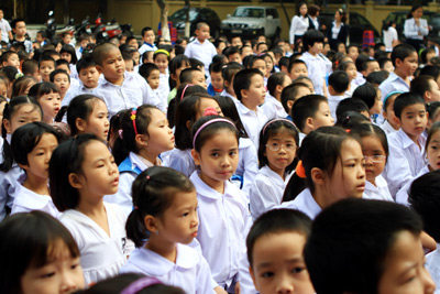 Trường và phụ huynh lúng túng trước việc cấm thi tuyển vào lớp 6