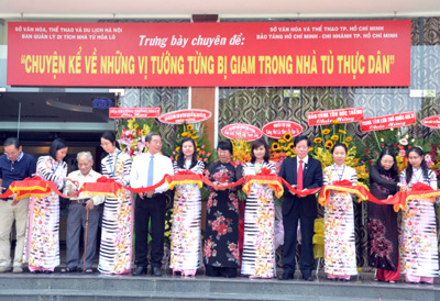 Trưng bày chuyên đề “Chuyện kể về những vị tướng từng bị giam trong nhà tù thực dân”