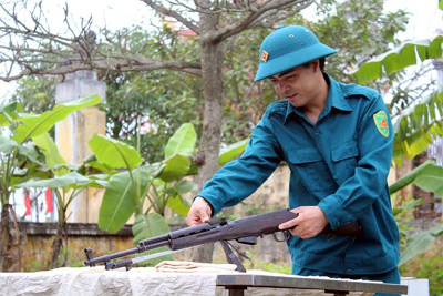 Đông Hưng, địa phương tiêu biểu về công tác quốc phòng 