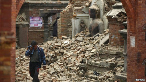 Nepal: Động đất đã phá hủy nhiều công trình di sản văn hóa, tôn giáo