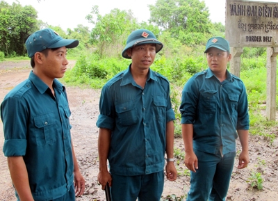 Chốt trưởng dân quân tận tụy, dũng cảm 