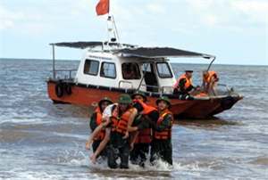 Hải Phòng: Cứu kịp thời 5 ngư dân gặp nạn trên biển 