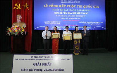 Trao thưởng 1,4 tỷ đồng cho 140 bài giảng E-learning xuất sắc