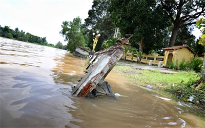 Sạt lở khu Di tích lịch sử văn hóa quốc gia chùa Nam Nhã