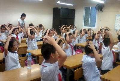 Tiết học “xanh” cho những mầm xanh