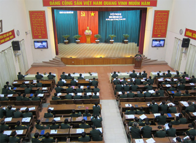 Binh chủng Tăng-Thiết giáp tổ chức Hội nghị Quân chính năm 2012