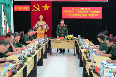 Bộ Quốc phòng: Sơ kết công tác 138 trong quân đội