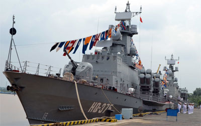 Thành lập Lữ đoàn Tàu pháo-Tên lửa 167 Vùng 2 Hải quân