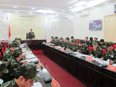Lai Châu: Khai mạc diễn tập khu vực phòng thủ năm 2013