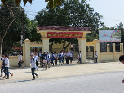 30 năm Trường THPT Quảng Xương 3