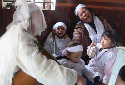 Tang thương làng biển Quỳnh Long 