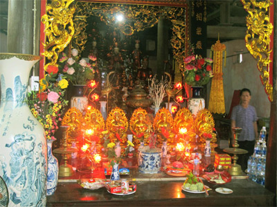 Liên tiếp mất trộm cổ vật đình, chùa xã Phù Lưu   