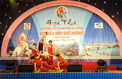 Chung kết Hội thi tuổi trẻ LLVT TP Đà Nẵng với biển đảo quê hương