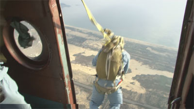 Thực hành nhảy dù huấn luyện bảo đảm an toàn tuyệt đối