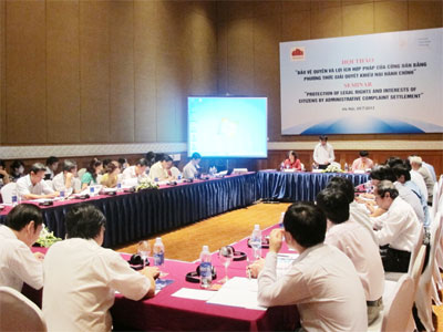 Khiếu nại hành chính-một cách bảo vệ quyền và lợi ích hợp pháp của công dân