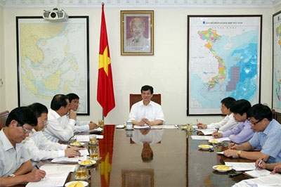 Thủ tướng Nguyễn Tấn Dũng làm việc với lãnh đạo tỉnh Hải Dương