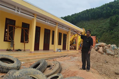 Cựu chiến binh nghèo hiến đất xây khu tái định cư