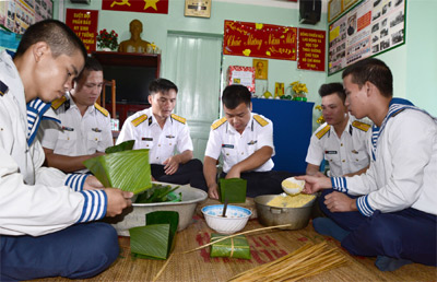 Xuân sớm trên nhà giàn