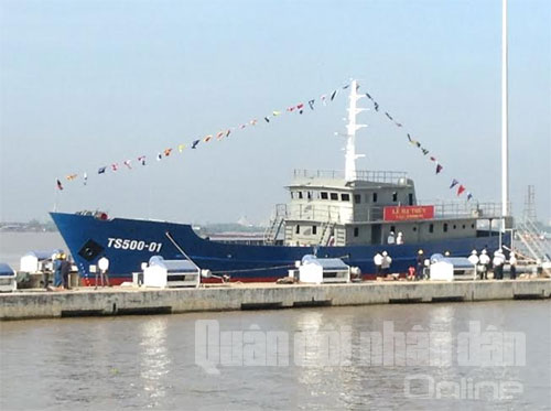 Hạ thủy tàu trinh sát 500CV 