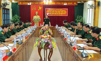 Quân khu 4: Dân chủ cơ sở ngày càng được mở rộng và đi vào nền nếp 