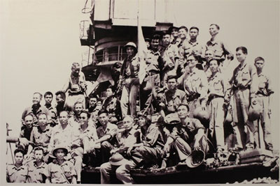 Lê Trọng Tấn với chữ 