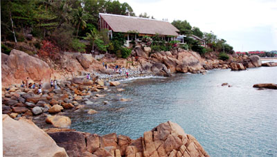 Thắng cảnh ghềnh Ráng - Tiên Sa