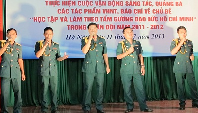 Xây dựng đội quân văn hóa và giá trị văn hóa Bộ đội Cụ Hồ