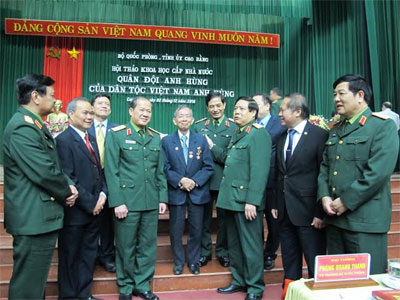 Bài phát biểu của Đại tướng Phùng Quang Thanh tại Hội thảo khoa học “Quân đội anh hùng của dân tộc Việt Nam anh hùng”