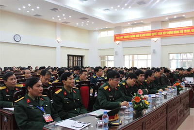 Phổ biến Luật Đấu thầu năm 2013 cho 262 cán bộ chỉ huy các cơ quan, đơn vị