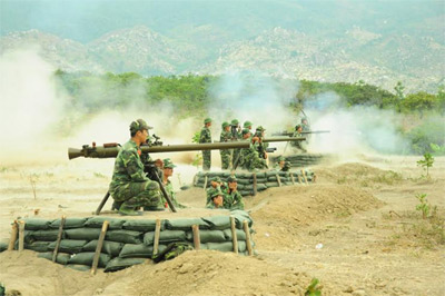 Quân khu 7: Bắn thực nghiệm thành công một số loại vũ khí
