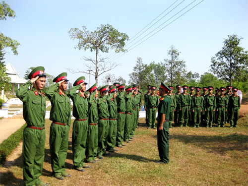 Cán binh đồng lòng, rèn nghiêm, luyện giỏi