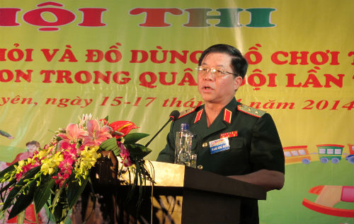 Khai mạc Hội thi Giáo viên dạy giỏi và thi đồ dùng, đồ chơi bậc mầm non trong Quân đội lần thứ IV