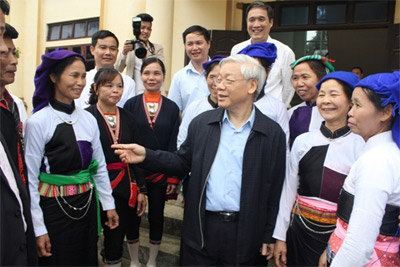 Tổng Bí thư Nguyễn Phú Trọng: Phát huy những giá trị thiêng liêng của Tổ tiên