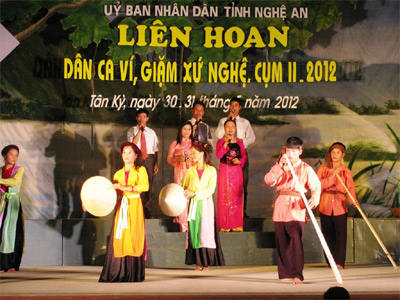 Những nỗ lực bảo tồn, phát huy di sản dân ca ví, giặm