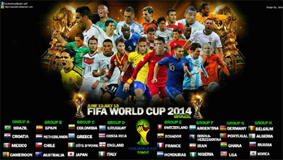 Lịch thi đấu World Cup 2014