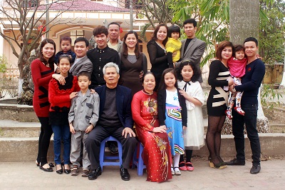 Gia đình bộ đội yêu quan họ