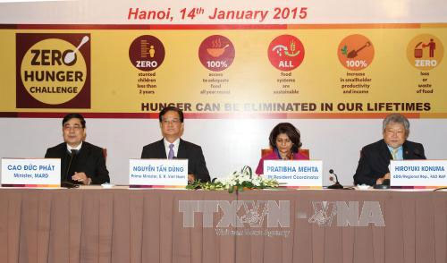 Phát động chương trình “Không còn nạn đói” ở Việt Nam